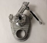 Alkydigger Billet Small Block Chevy Timing Cover with RCD Distributor-mag Drive